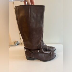 Ralph Lauren Tall brown Boots size 8